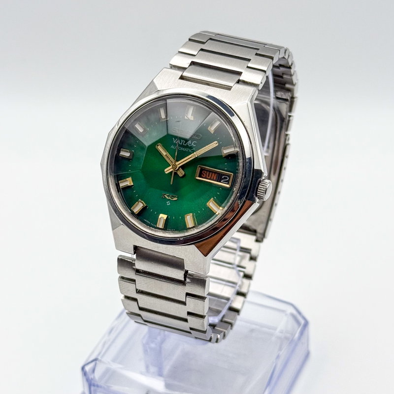 Seiko Seiko - King Seiko Vanac "Emerald Green Sunburst" 皇光 (Kōkō) – Imperial Light - 5626-7180 - Men - 1973 vintage watch - image 2