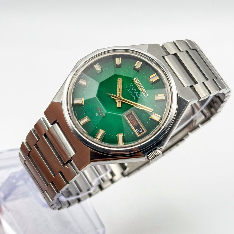 Seiko Seiko - King Seiko Vanac "Emerald Green Sunburst" 皇光 (Kōkō) – Imperial Light - 5626-7180 - Men - 1973 vintage watch - image 14