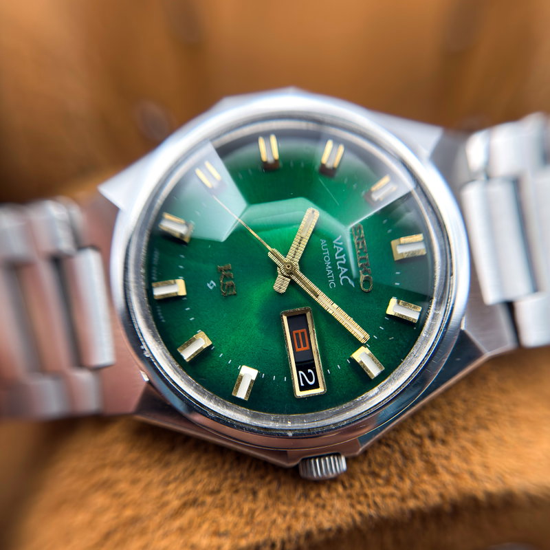 Seiko Seiko - King Seiko Vanac "Emerald Green Sunburst" 皇光 (Kōkō) – Imperial Light - 5626-7180 - Men - 1973 vintage watch - image 31