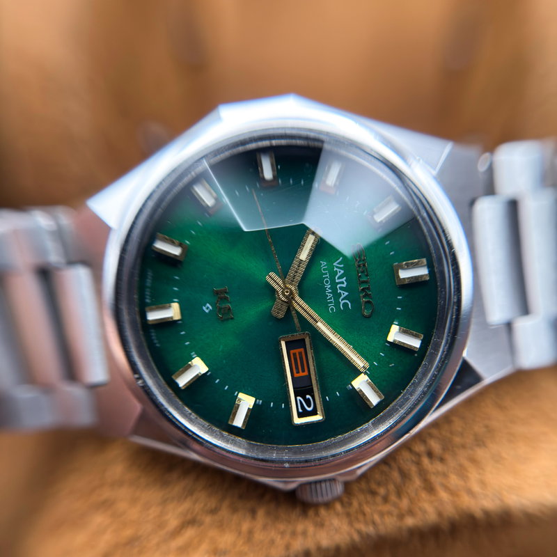 Seiko Seiko - King Seiko Vanac "Emerald Green Sunburst" 皇光 (Kōkō) – Imperial Light - 5626-7180 - Men - 1973 vintage watch - image 33