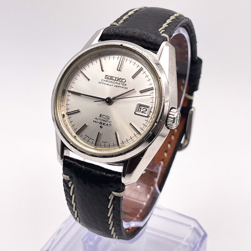 Seiko Seiko - King Seiko Hi-Beat Chronometer 王月 (Ōgetsu) – Royal Moon - 5625-7040 - Men - 1970 vintage watch - image 2