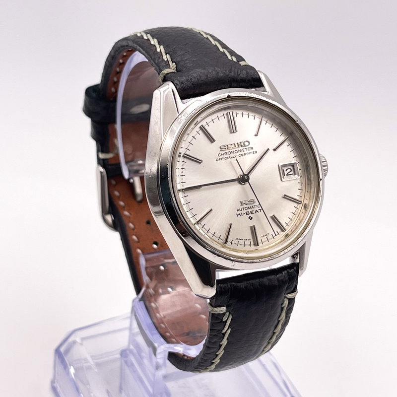 Seiko Seiko - King Seiko Hi-Beat Chronometer 王月 (Ōgetsu) – Royal Moon - 5625-7040 - Men - 1970 vintage watch - image 4