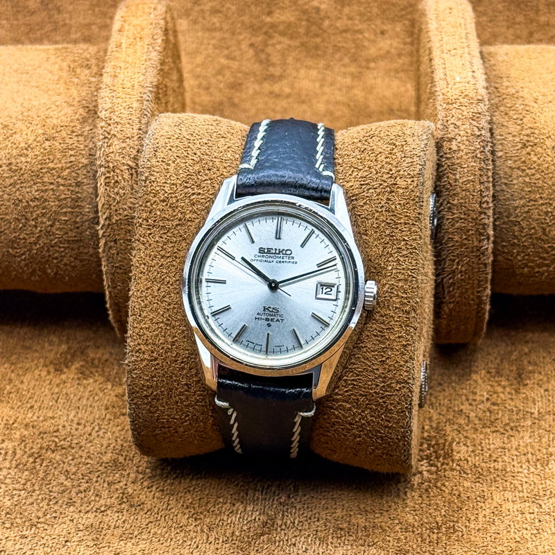 Seiko Seiko - King Seiko Hi-Beat Chronometer 王月 (Ōgetsu) – Royal Moon - 5625-7040 - Men - 1970 vintage watch - image 11