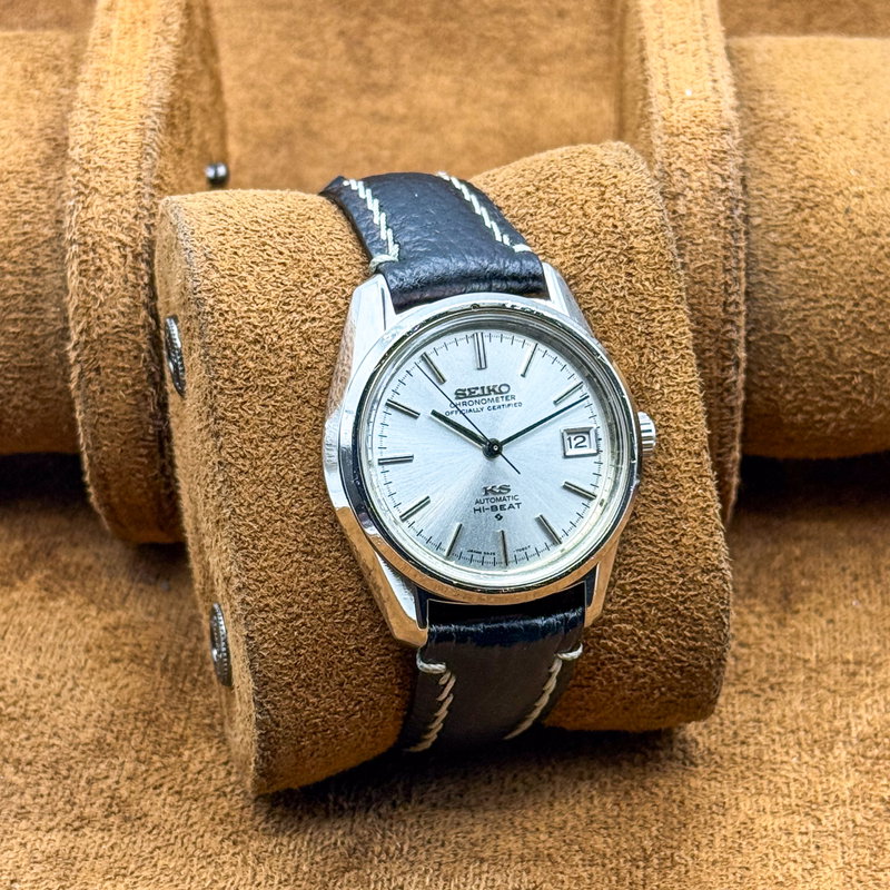 Seiko Seiko - King Seiko Hi-Beat Chronometer 王月 (Ōgetsu) – Royal Moon - 5625-7040 - Men - 1970 vintage watch - image 12
