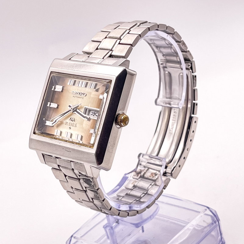 Seiko Seiko - Lord Matic "Gradient Brown Sunburst" 絢影 (Ayakaei) – Vivid Shadow - No reserve price - 5606-5080 - Men - 1972 vintage watch - image 6
