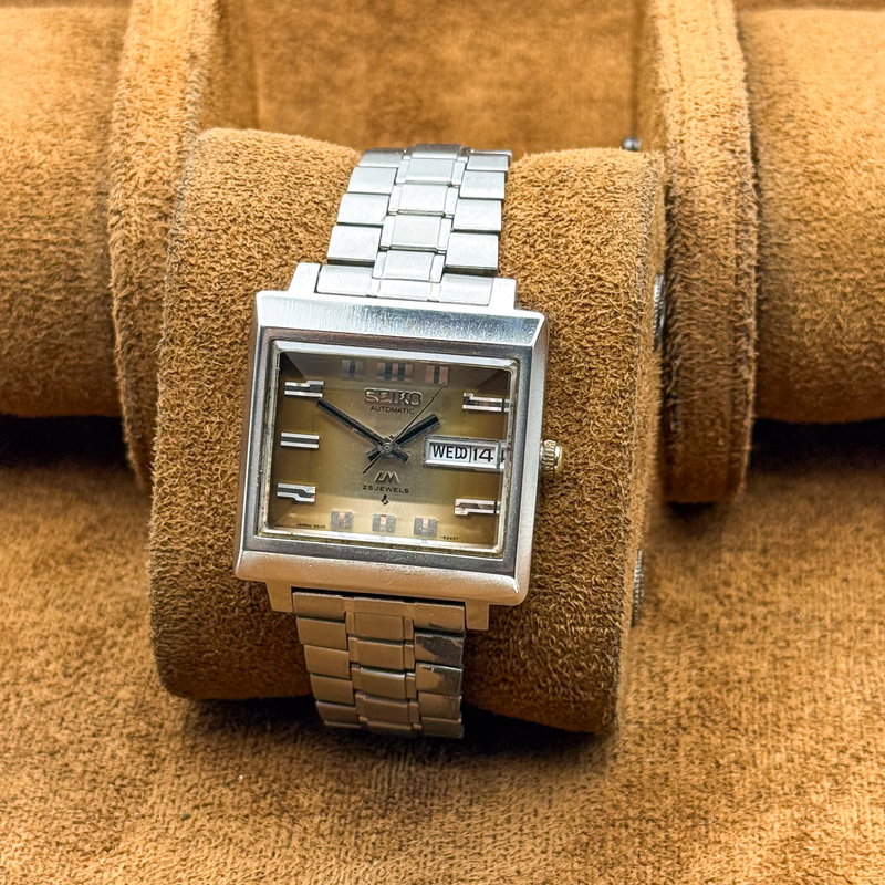 Seiko Seiko - Lord Matic "Gradient Brown Sunburst" 絢影 (Ayakaei) – Vivid Shadow - No reserve price - 5606-5080 - Men - 1972 vintage watch - image 11