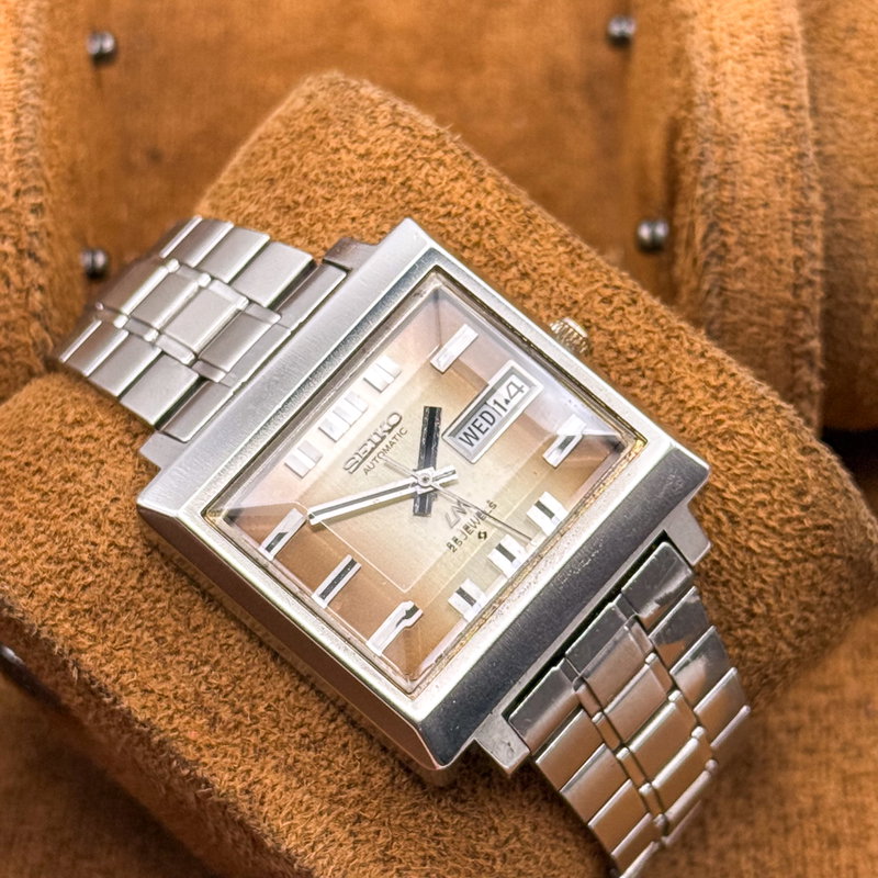 Seiko Seiko - Lord Matic "Gradient Brown Sunburst" 絢影 (Ayakaei) – Vivid Shadow - No reserve price - 5606-5080 - Men - 1972 vintage watch - image 14