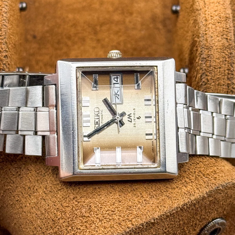 Seiko Seiko - Lord Matic "Gradient Brown Sunburst" 絢影 (Ayakaei) – Vivid Shadow - No reserve price - 5606-5080 - Men - 1972 vintage watch - image 23