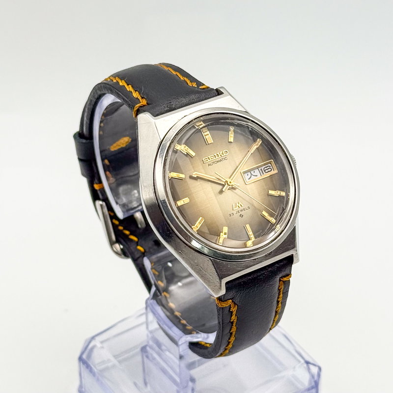 Seiko Seiko - LM "Gradient Golden Sunburst" 光波 (Kōha) – Waves of Light - No reserve price - 5606-7310 - Men - 1975 vintage watch - image 2