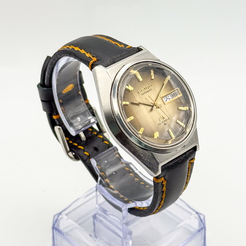 Seiko Seiko - LM "Gradient Golden Sunburst" 光波 (Kōha) – Waves of Light - No reserve price - 5606-7310 - Men - 1975 vintage watch - image 23