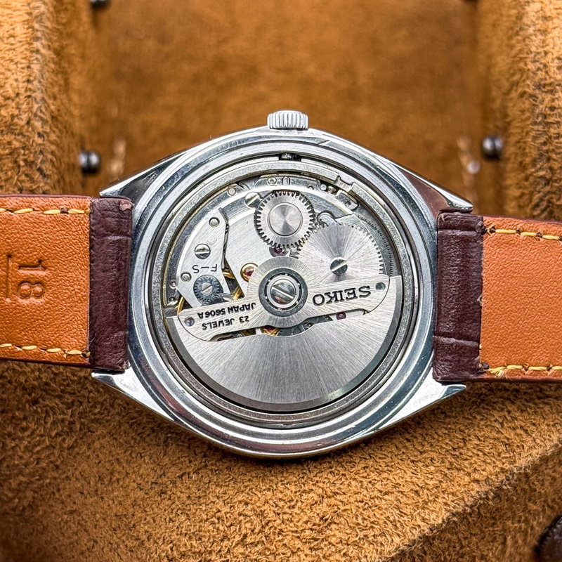 Seiko Seiko - LM "Gradient Blue Sunburst" 光輪 (Kōrin) – Halo of Light - No reserve price - 5606-7320 - Men - 1973 vintage watch - image 26