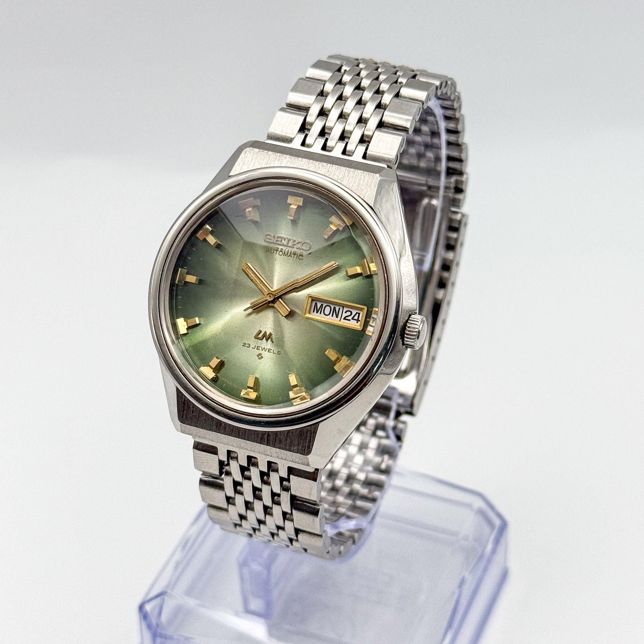 Seiko - Lord Matic "Gradient Green Sunburst" 翠光 (Sui Kō) – Emerald Light - No reserve price - 5606-7320 - Men - 1973