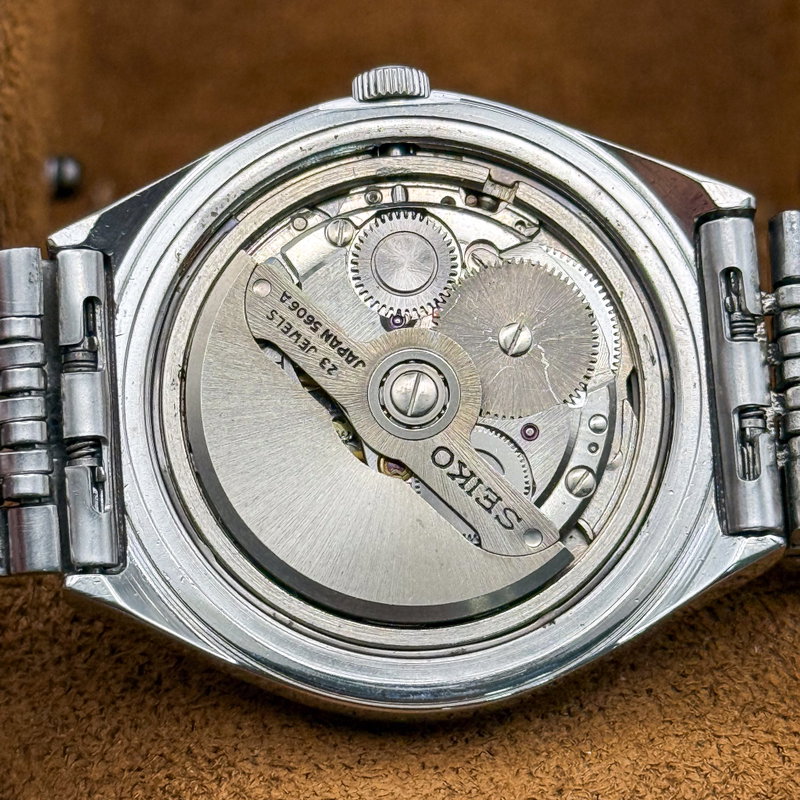 Seiko Seiko - Lord Matic "Gradient Green Sunburst" 翠光 (Sui Kō) – Emerald Light - No reserve price - 5606-7320 - Men - 1973 vintage watch - image 26