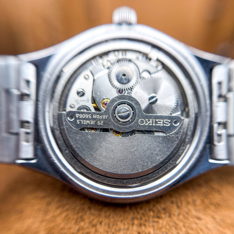 Seiko Seiko - LM "Gradient Blue Sunburst" [Near-Mint] 流明 (Ryūmei) – Flowing Clarity - No reserve price - 5606-8100 - Men - 1975 vintage watch - image 23