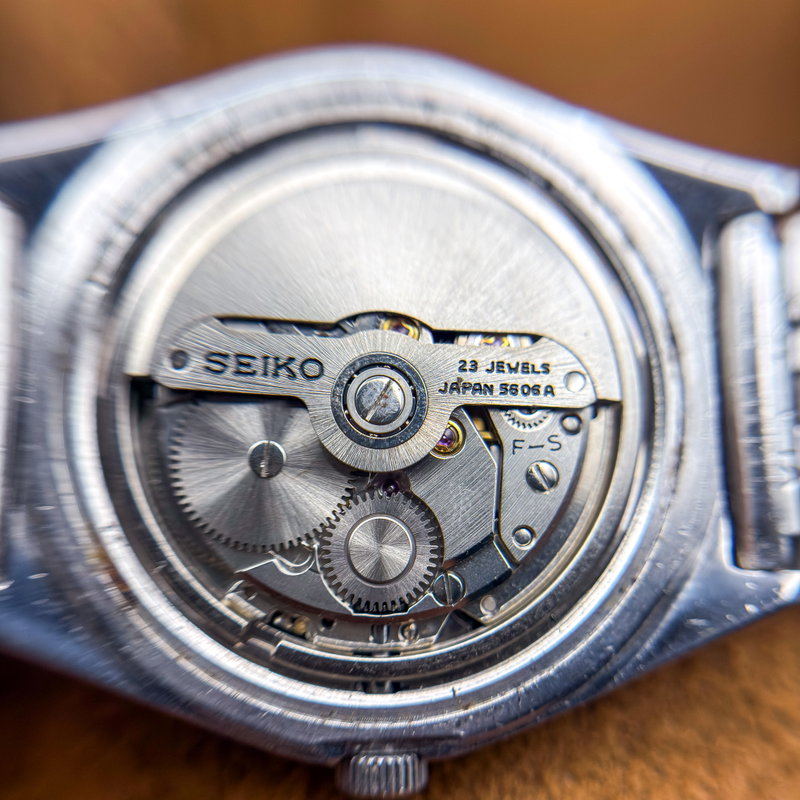 Seiko Seiko - LM "Gradient Golden Sunburst" 金響 (Kinkyō) – Golden Echo - No reserve price - 5606-7290 - Men - 1973 vintage watch - image 23