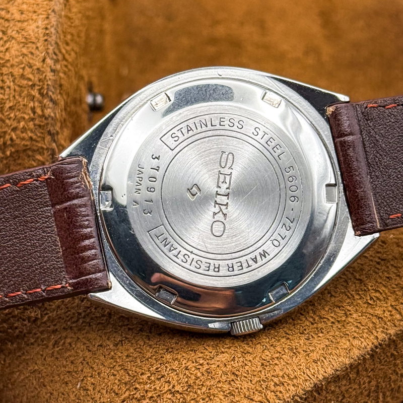 null Seiko - LM "Gradient Jade Sunburst" 虚光 (Kyokō) – Hollow Light - No reserve price - 5606-7270 - Men - 1973 vintage watch - image 28