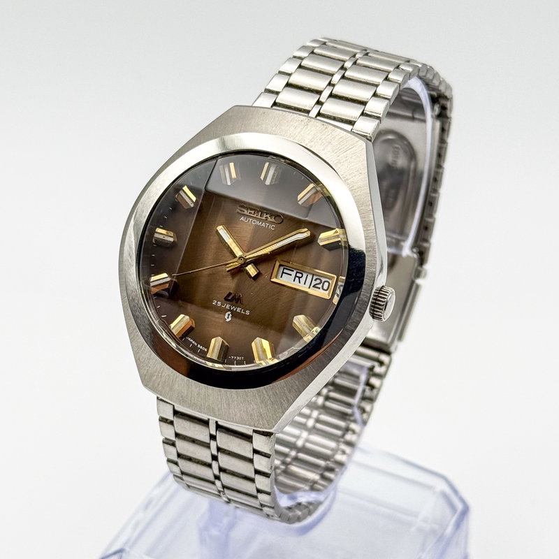 Seiko Seiko - Lord Matic "Gradient Brown Sunburst" [Near-Mint] 静跡 (Seiseki) – Silent Trace - No reserve price - 5606-7360 - Men - 1974 vintage watch - image 1