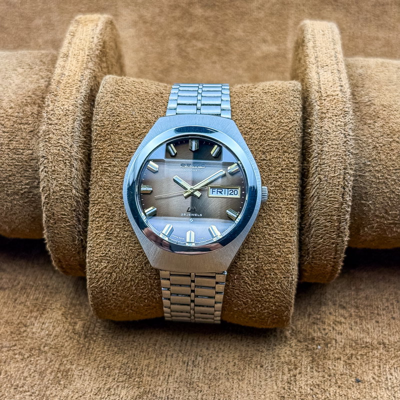 Seiko Seiko - Lord Matic "Gradient Brown Sunburst" [Near-Mint] 静跡 (Seiseki) – Silent Trace - No reserve price - 5606-7360 - Men - 1974 vintage watch - image 9