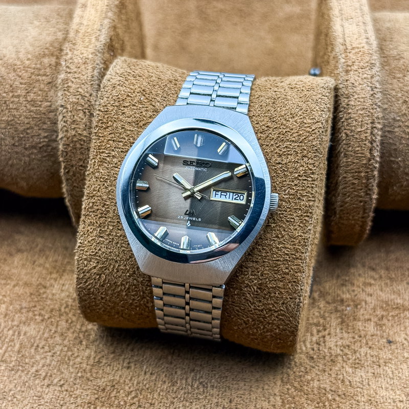 Seiko Seiko - Lord Matic "Gradient Brown Sunburst" [Near-Mint] 静跡 (Seiseki) – Silent Trace - No reserve price - 5606-7360 - Men - 1974 vintage watch - image 10