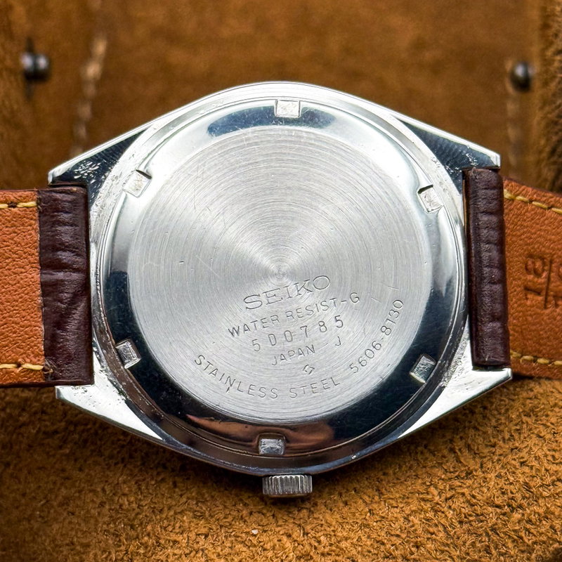 Seiko Seiko - LM "Gradient Green Sunburst" 線輝 (Senki) – Radiant Lines - No reserve price - 5606-8130 - Men - 1975 vintage watch - image 11