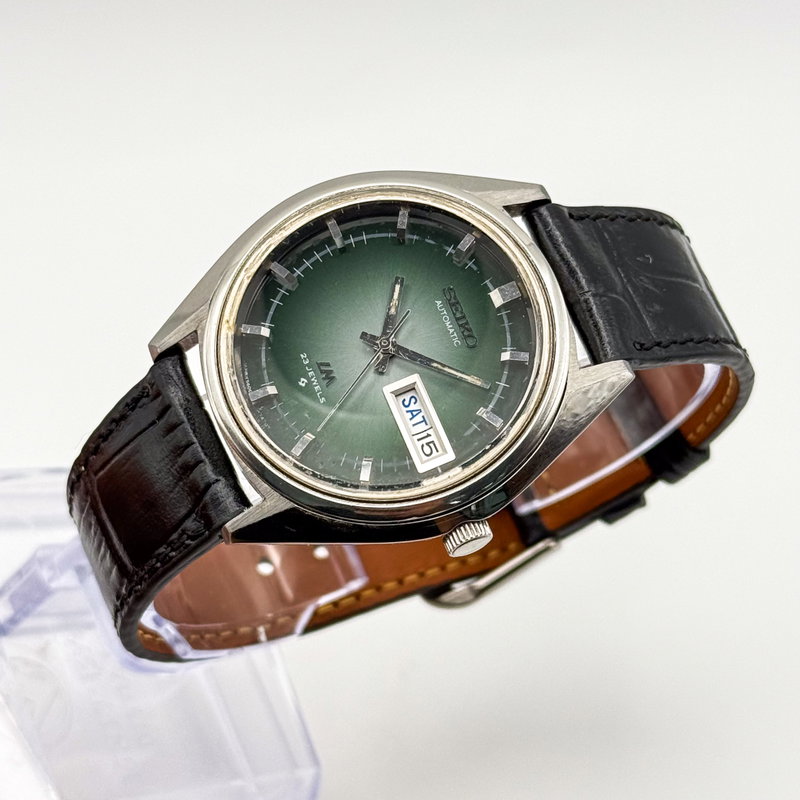 Seiko Seiko - Lord Matic "Emerald Sunburst" 移影 (Iei) – Shifting Shadow - No reserve price - 5606-7191 - Men - 1972 vintage watch - image 9