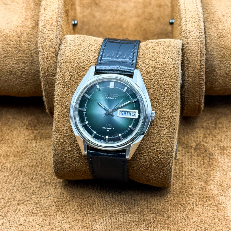 Seiko Seiko - Lord Matic "Emerald Sunburst" 移影 (Iei) – Shifting Shadow - No reserve price - 5606-7191 - Men - 1972 vintage watch - image 11