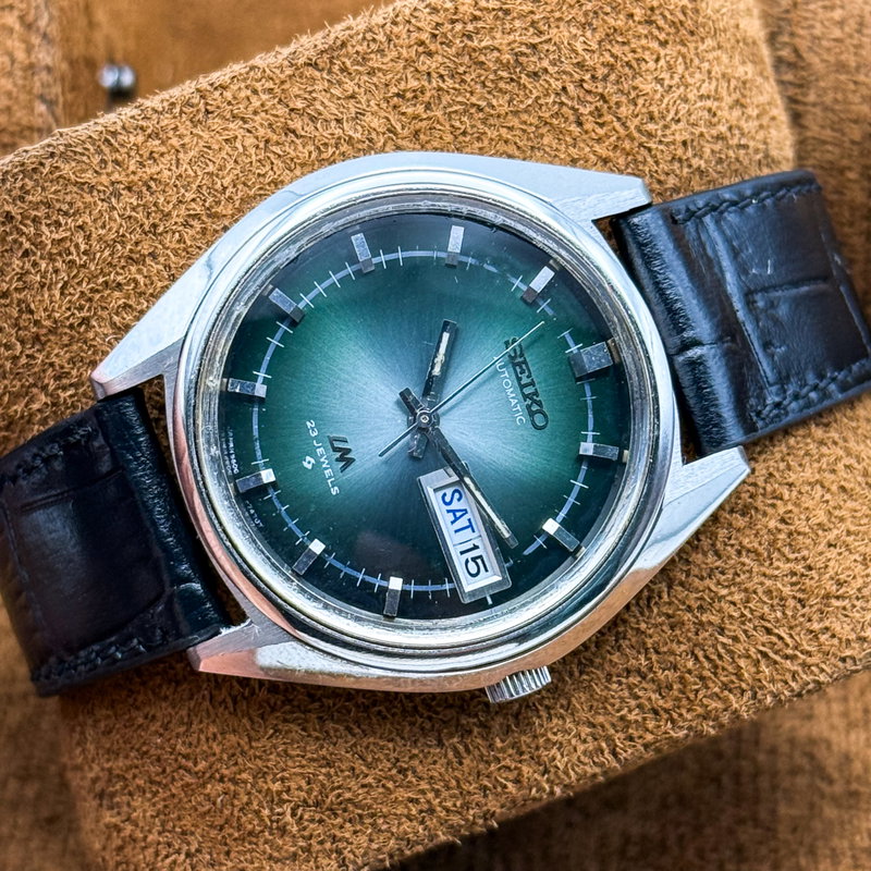 Seiko Seiko - Lord Matic "Emerald Sunburst" 移影 (Iei) – Shifting Shadow - No reserve price - 5606-7191 - Men - 1972 vintage watch - image 14