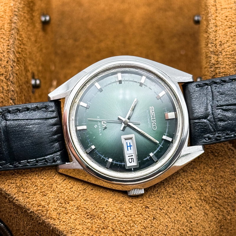 Seiko Seiko - Lord Matic "Emerald Sunburst" 移影 (Iei) – Shifting Shadow - No reserve price - 5606-7191 - Men - 1972 vintage watch - image 16