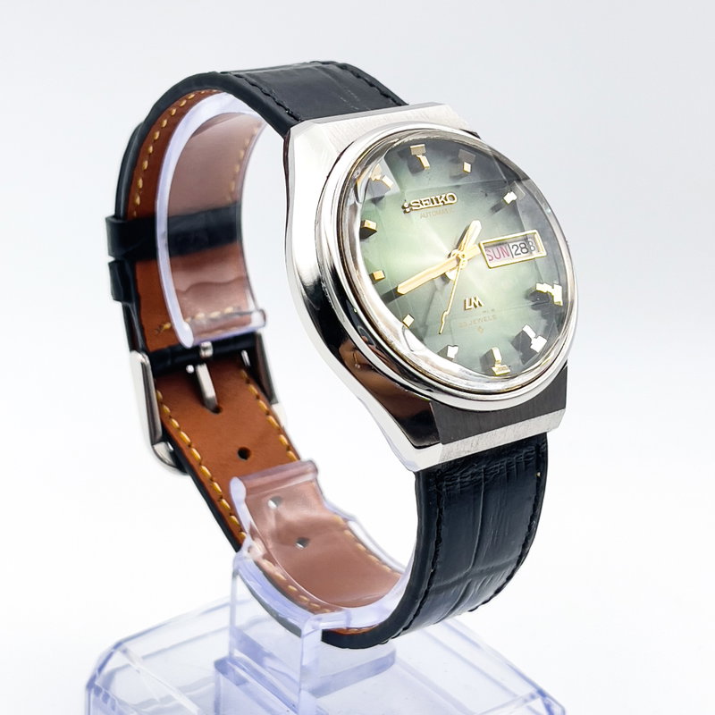 Seiko Seiko - Lord Matic "Gradient Green Sunburst" 煌霊 (Kōrei) – Shining Spirit - No Reserve Price - 5606-7320 - Men - 1973 vintage watch - image 18