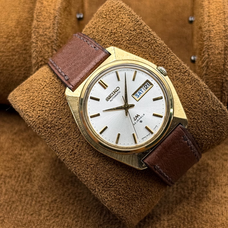 Seiko Seiko - LM (Lord Matic) 志光 (Shikō) – Light of Ambition - No reserve price - 5606-7000 - Men - 1970-1979 vintage watch - image 1