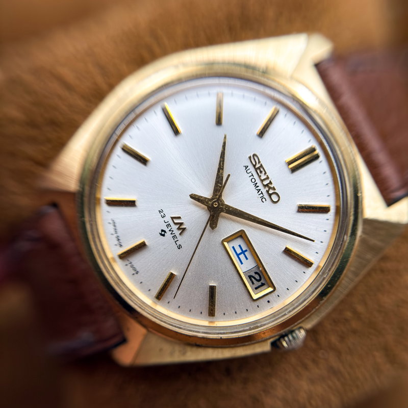 Seiko Seiko - LM (Lord Matic) 志光 (Shikō) – Light of Ambition - No reserve price - 5606-7000 - Men - 1970-1979 vintage watch - image 10