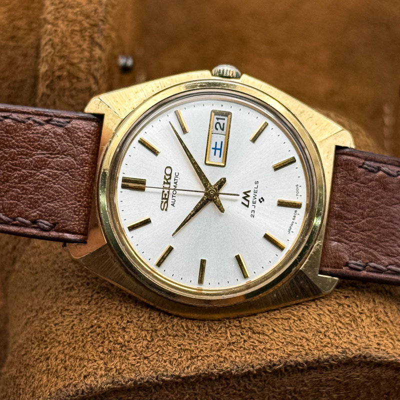Seiko Seiko - LM (Lord Matic) 志光 (Shikō) – Light of Ambition - No reserve price - 5606-7000 - Men - 1970-1979 vintage watch - image 15