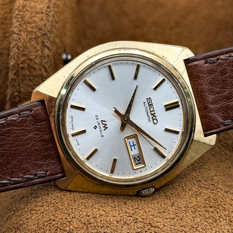 Seiko Seiko - LM (Lord Matic) 志光 (Shikō) – Light of Ambition - No reserve price - 5606-7000 - Men - 1970-1979 vintage watch - image 16