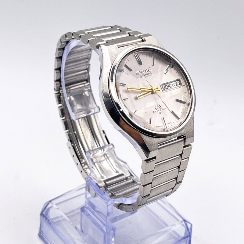 Seiko Seiko - Lord Matic "Gradient White Sunburst" 月華 (Gekka) – Moon Blossom - No Reserve Price - 5606-7350 - Men - 1974 vintage watch - image 22