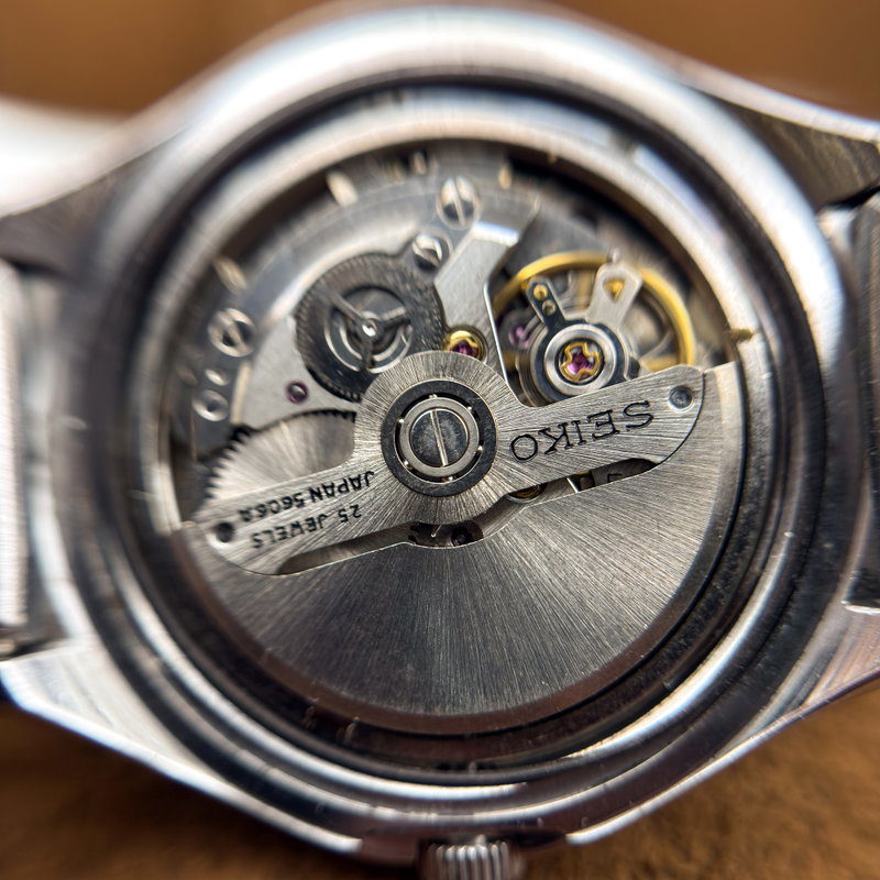 Seiko Seiko - Lord Matic "Gradient Textured Green Sunburst" 久響 (Kyūkyō) – Lasting Echo - No Reserve Price - 5606-7300 - Men - 1973 vintage watch - image 26
