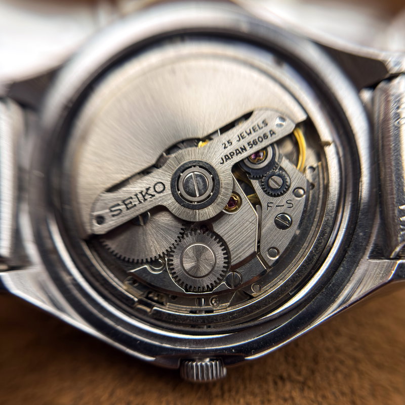 Seiko Seiko - Lord Matic "Gradient Textured Green Sunburst" 久響 (Kyūkyō) – Lasting Echo - No Reserve Price - 5606-7300 - Men - 1973 vintage watch - image 27