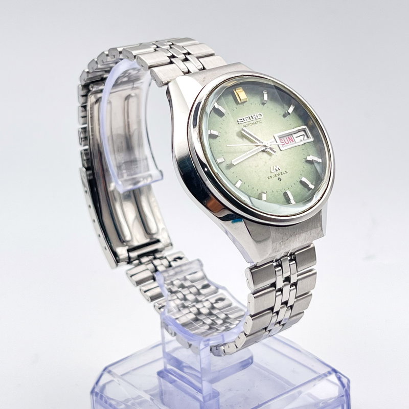 Seiko Seiko - Lord Matic "Gradient Textured Green Sunburst" 久響 (Kyūkyō) – Lasting Echo - No Reserve Price - 5606-7300 - Men - 1973 vintage watch - image 31