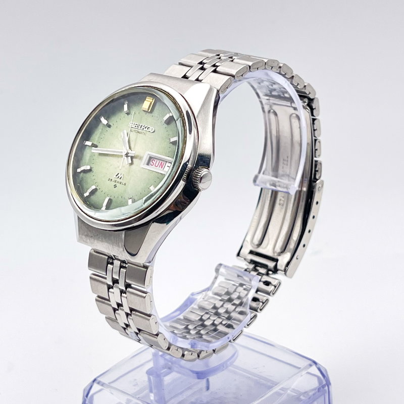 Seiko Seiko - Lord Matic "Gradient Textured Green Sunburst" 久響 (Kyūkyō) – Lasting Echo - No Reserve Price - 5606-7300 - Men - 1973 vintage watch - image 32