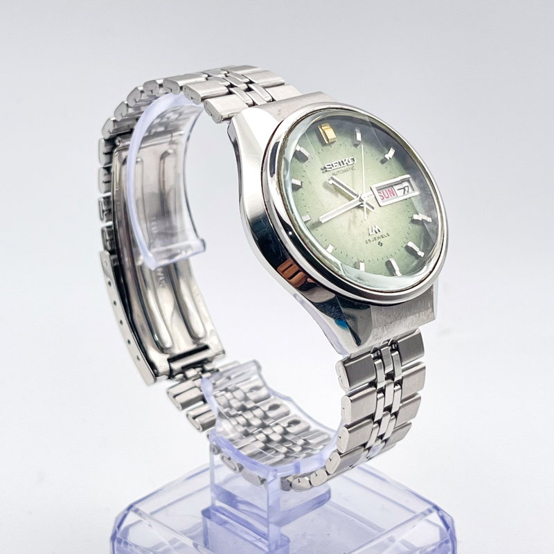 Seiko Seiko - Lord Matic "Gradient Textured Green Sunburst" 久響 (Kyūkyō) – Lasting Echo - No Reserve Price - 5606-7300 - Men - 1973 vintage watch - image 33