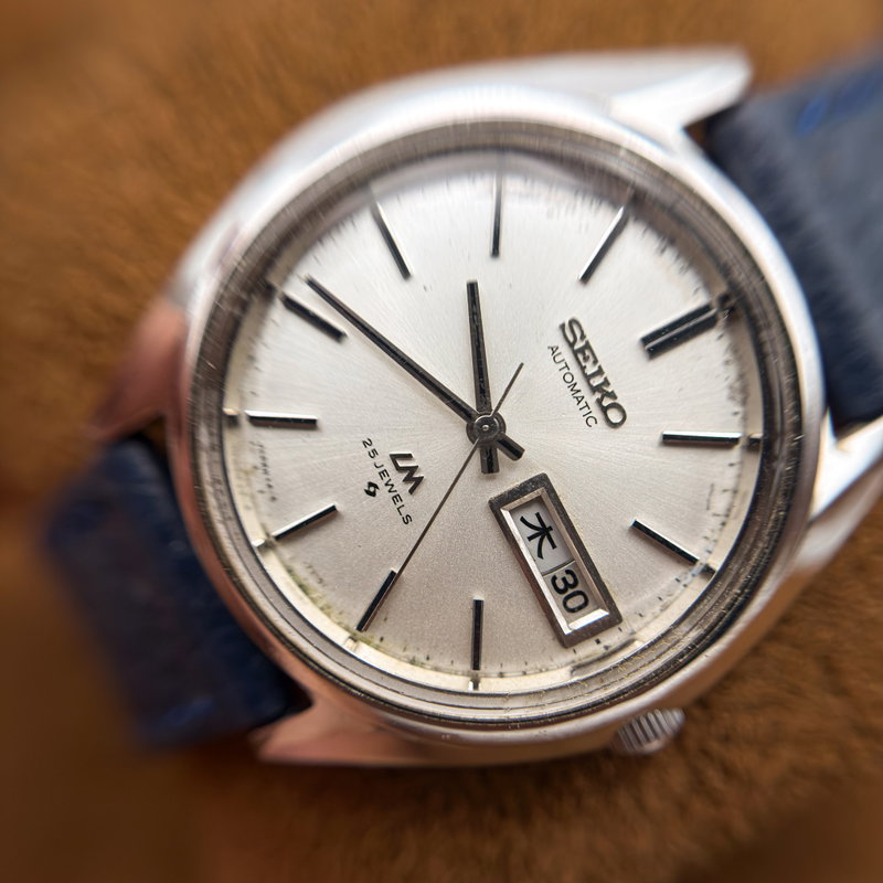 Seiko Seiko - LM 観紋 (Kanmon) – Observed Pattern - No Reserve Price - 5606-7190 - Men - 1971 vintage watch - image 8