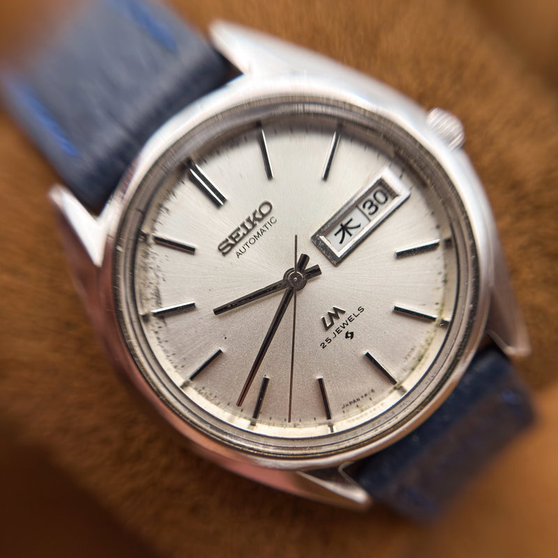 Seiko Seiko - LM 観紋 (Kanmon) – Observed Pattern - No Reserve Price - 5606-7190 - Men - 1971 vintage watch - image 9
