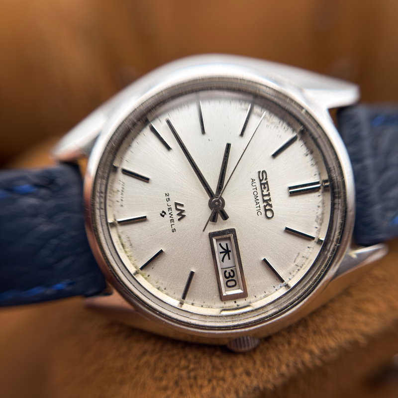 Seiko Seiko - LM 観紋 (Kanmon) – Observed Pattern - No Reserve Price - 5606-7190 - Men - 1971 vintage watch - image 10