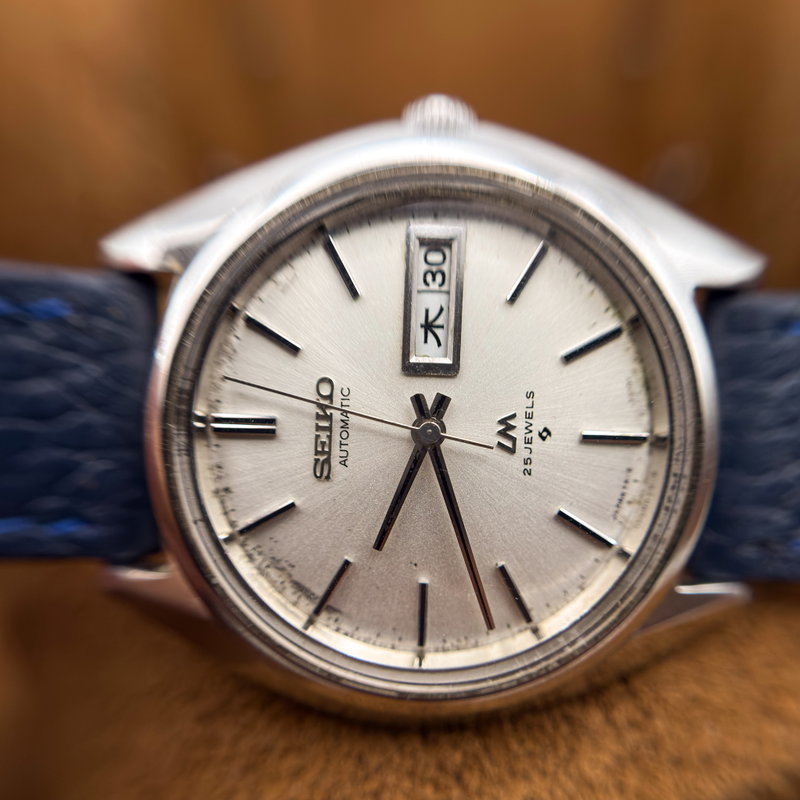 Seiko Seiko - LM 観紋 (Kanmon) – Observed Pattern - No Reserve Price - 5606-7190 - Men - 1971 vintage watch - image 11