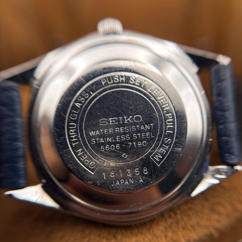 Seiko Seiko - LM 観紋 (Kanmon) – Observed Pattern - No Reserve Price - 5606-7190 - Men - 1971 vintage watch - image 12
