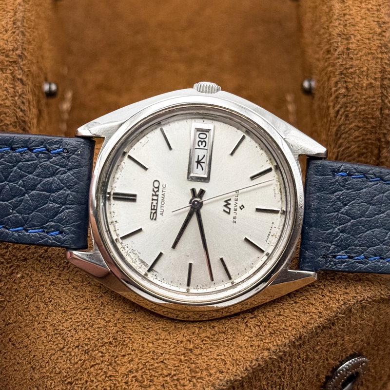 Seiko Seiko - LM 観紋 (Kanmon) – Observed Pattern - No Reserve Price - 5606-7190 - Men - 1971 vintage watch - image 13