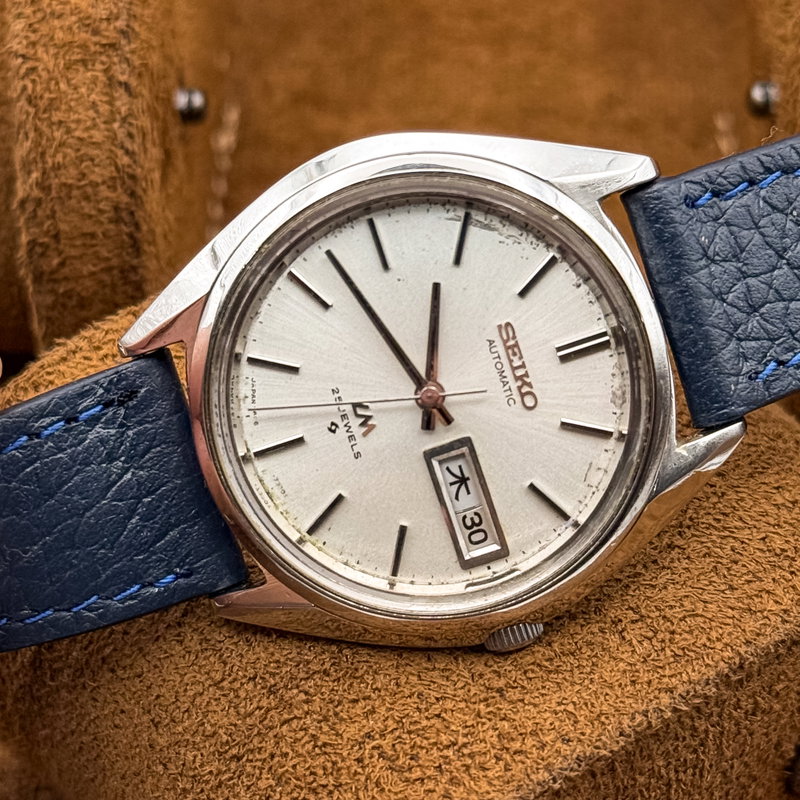 Seiko Seiko - LM 観紋 (Kanmon) – Observed Pattern - No Reserve Price - 5606-7190 - Men - 1971 vintage watch - image 14