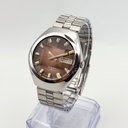 Seiko - LM "Gradient Brown Sunburst" [Near-Mint] "Serviced" - No Reserve Price - 5606-7360 - Men - 1974