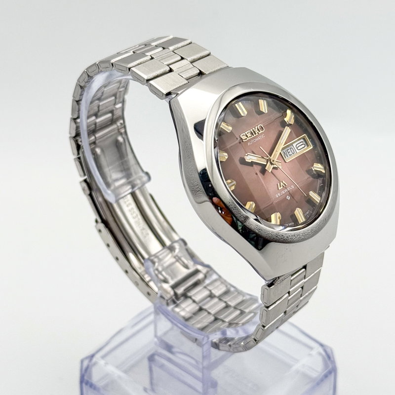 Seiko Seiko - LM "Gradient Brown Sunburst" [Near-Mint] "Serviced" - No Reserve Price - 5606-7360 - Men - 1974 vintage watch - image 11