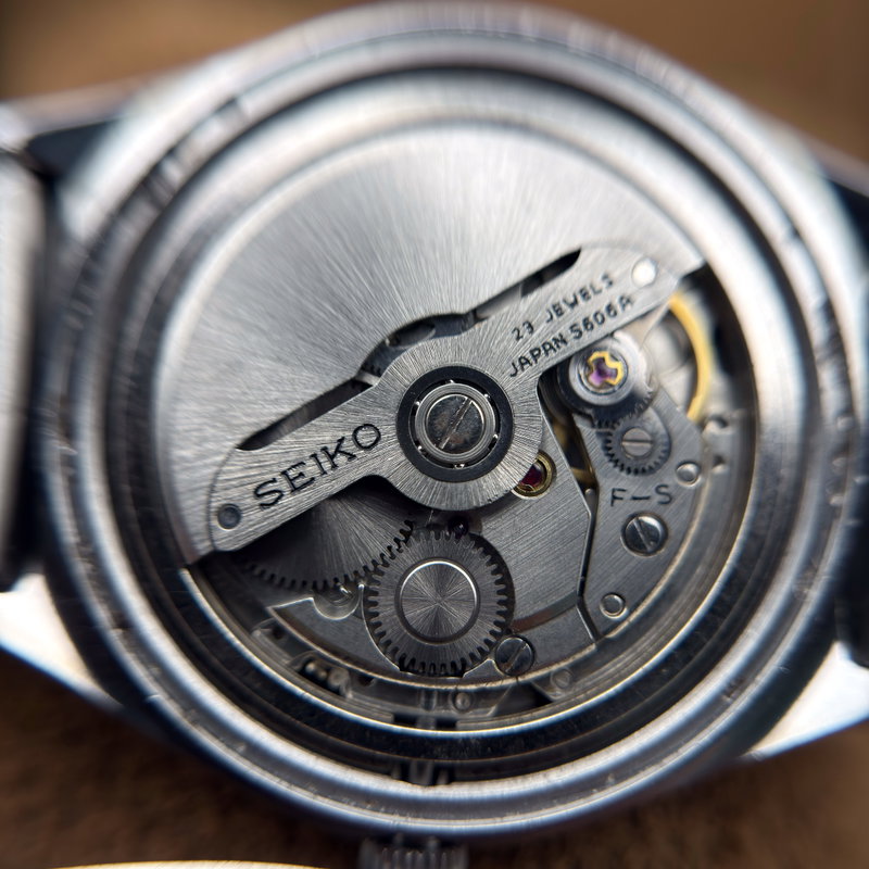 Seiko Seiko - LM "Gradient Brown Sunburst" [Near-Mint] "Serviced" - No Reserve Price - 5606-7360 - Men - 1974 vintage watch - image 30