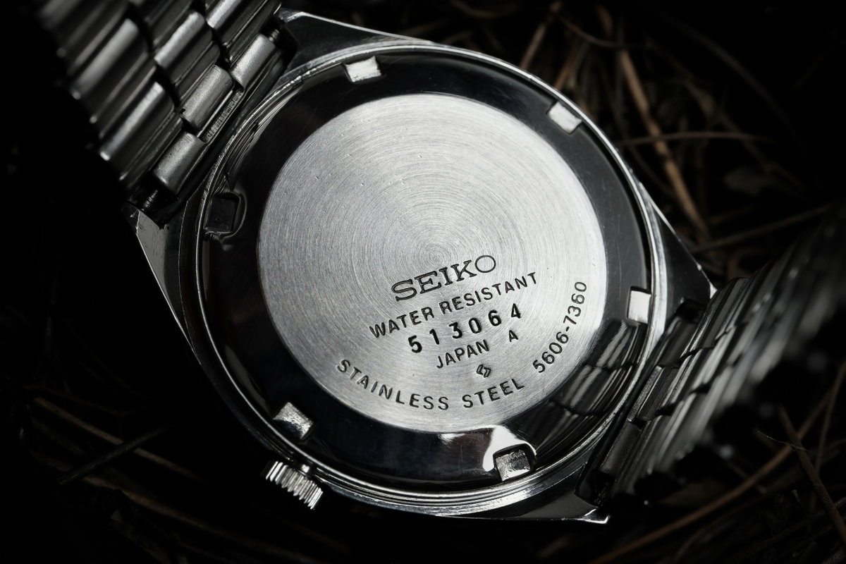 Seiko Seiko - LM "Gradient Brown Sunburst" [Near-Mint] "Serviced" - No Reserve Price - 5606-7360 - Men - 1974 vintage watch - image 8